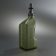 Tuff Jug 10L Forest Green w/ Black Ripper Cap (GEN 3)